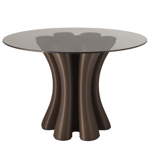 Anemone Dining Table Chocolate