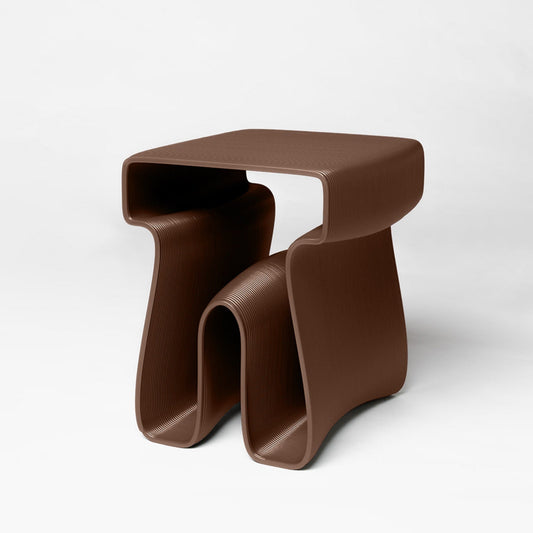 Octopus Side Table Chocolate