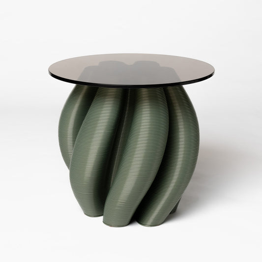 Water Lily Side Table Olive